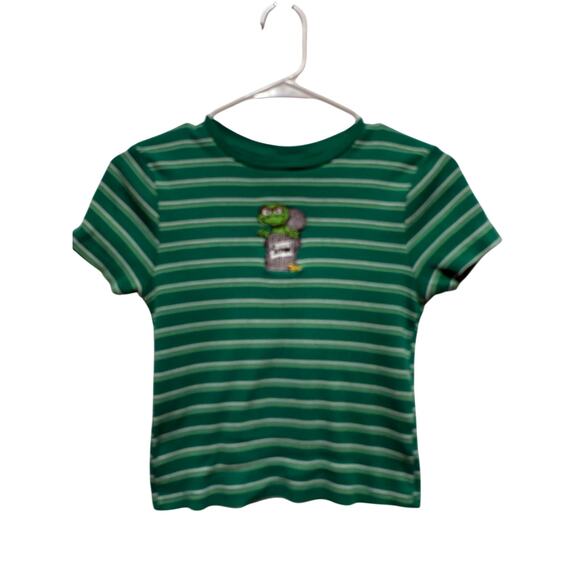 Oscar the Grouch Baby Tee Teen Medium Sesame Street - Picture 1 of 4